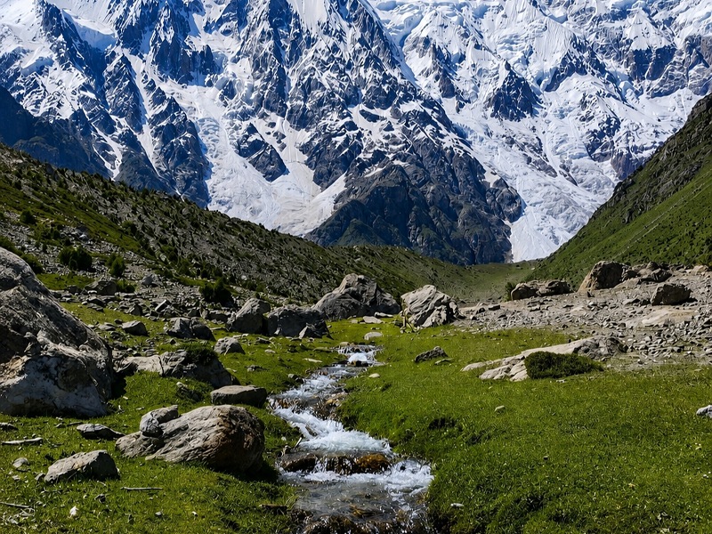 Nanga Parbat Rupal Face mountain landscape